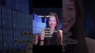 This kazuha laugh 😂🤣#lesserafim#kazuhalesserafim#kpop#Kazuha