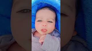 cute baby👶🧸🍼🍼❤️.           #sucking reflex