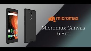 NEW look Micromax Canvas 6 Pro (Black, 16 GB)  (4 GB RAM)