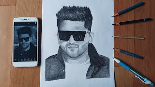 Drawing Guru Randhawa || @Page1Records  shivji arts