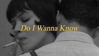 arctic monkeys - do i wanna know (lyrics)