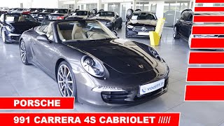 PORSCHE 991 CARRERA 4S CABRIOLET  430 CV PDK - VODIFF