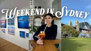 Spend the weekend with me in Sydney | current book recommendations, Kirribilli markets and more