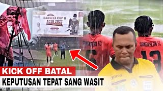 Detik-detik Kick Off Kedua Batal | Open Turnamen 150 Juta Barsela Cup-II 2022