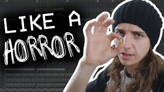 I SPOOKED MYSELF with MY OWN BEAT 😱 | Making trap beats in Reaper