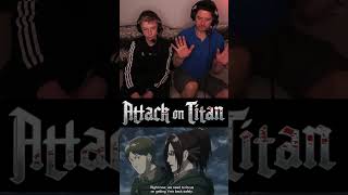 Attack on Titan : Warrior Reveal Reaction...#firsttimewatching #attackontitan  #