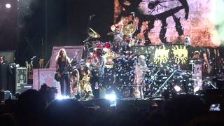 ALICE COOPER + Joe Perry - SCHOOL'S OUT + ANOTHER BRICK IN THE WALL PART 2 Rock Fest Barcelona 2017