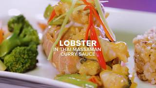 Lobster in Thai Massaman Curry Sauce