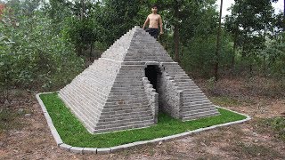 Build Pyramids in The Forest By Ancient Skill