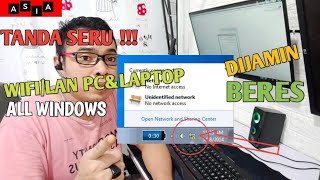 CARA MENGATASI TANDA SERU PADA JARINGAN WIFI ATAU LAN LAPTOP ATAU KOMPUTER TERBARU