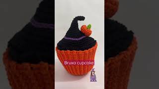 Bruxa cupcake em amigurumi. Apostila à venda