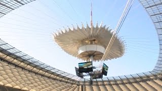 Poland National Stadium Roof Closing