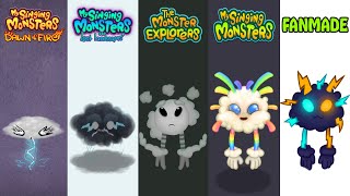 Dawn Of Fire Vs My Singing Monster Vs The Monster Explorers Vs The Lost Landscapes Vs Fanmade