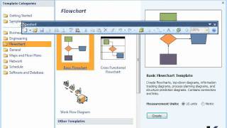 Microsoft Visio 2007- Interface overview  and toolbars