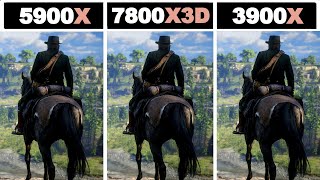 RTX 4080 | Ryzen 9 3900X vs Ryzen 7 7800X3D vs Ryzen 9 5900X |