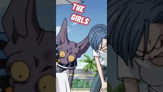 The Girls pt 2 :) #dragonball#anime#shorts#memes#thegirls#theboys#bulma#beerus#vegeta#bones#yt#goku