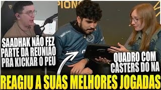 ASPAS REAGE A SUAS MELHORES JOGADAS NA LOUD NOS CHAMPIONS QUE DISPUTOU e SAADHAK FALA SOBRE O PEU