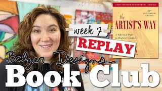 Book Club: The Artist's Way week 7