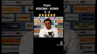 Immagino la risposta di Mourinho dopo la sconfitta della Roma 😂.  Segui sul canale:hub fantacalcio