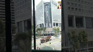 Raffles City Food Palace Glass Window Viewing//CARLTON HOTEL// Bras Basah Street Traffic