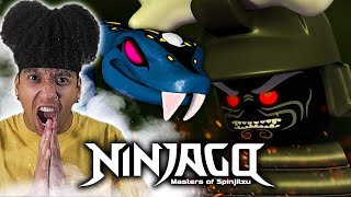 GARMADON VS PYTHOR! - *FIRST TIME WATCHING NINJAGO* | NINJAGO SEASON 1 EPISODE 11 REACTION