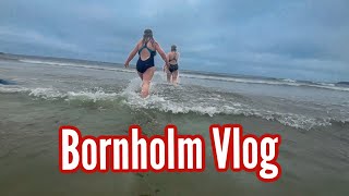 Crystal shopping, Strand Tur, Hygge & Vand adventure | Bornholm ferie vlog