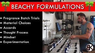 Beachy Fragrance Formulations