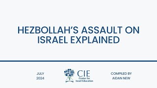 Hezbollah's Assault on Israel Explained