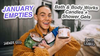 My Bath and Body Works Empties for January 2022