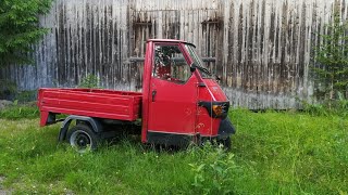 Ape piaggio in forest