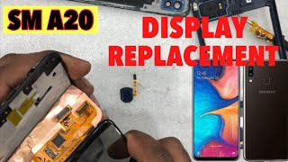 Screen replacement a20 ke screen kase change Karen #howtofix #a20 #screenreplacement #samsung #video