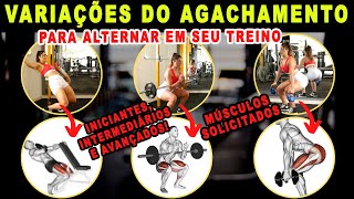 20 Tipos de Agachamento - Para alternar em seu treino!