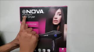 Hair Dryer - Nova Professional 1800 Watts #Hairproduct #Dryer