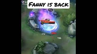 Fanny Is Back MPL #shorts #mobilelegends #mpl