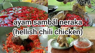 ayam sambal Neraka | Hellish chili chicken | Masak Gabut Part 13 | Cook Unclear Part 13