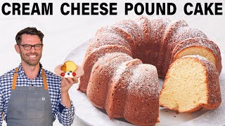 The BEST Cream Cheese Pound Cake