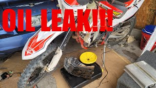 Beta 390 Oil Leak! - My Fault