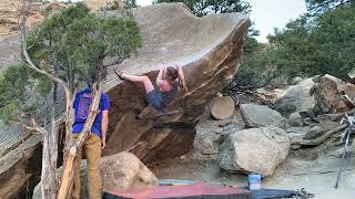 Jaws V6, Joe's Valley Bouldering