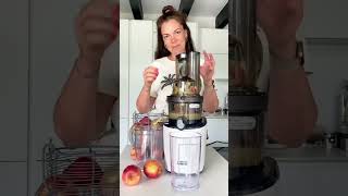 Frischer Apfelsaft – Pur und Gesund!🍎✨  #kuvingsjuicer #applejuicerecipe