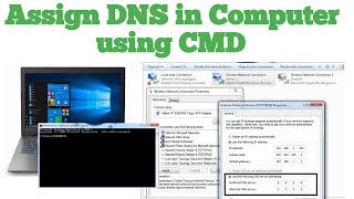 How to assign DNS in windows using CMD | Assign dns using cmd