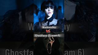 Wednesday vs Ghostface #wednesday #scream #shorts