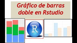 Gráfico de barras doble en RStudio