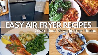 **NEW** COSORI DUAL BLAZE AIR FRYER REVIEW | EASY AIR FRYER RECIPES |