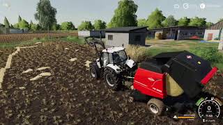 Farming Simulator 19 Polska farma odcinek 8 prasowanie słomy