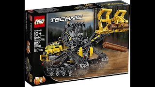 Lego Technic Tracked Wood Loader, set 42094 review