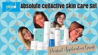 ATOMY Absolute CellActive Skin Care Set | Product Application Guide