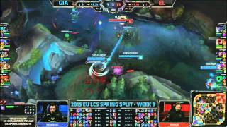 Giant PePiiNero TF VS Elements Froggen Leblanc Highlights   2015 EU LCS Spring W9D1