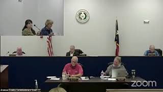 Aransas County Regular Commissioners Court  - September 28, 2020