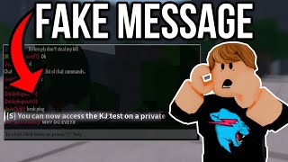 This FAKE FREE KJ Message IS SPREADING, And It’s BAD In The Strongest Battlegrounds