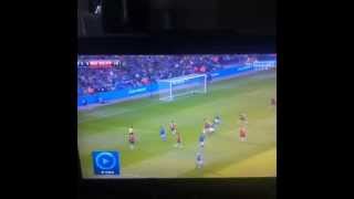 MUST WATCH! Leicester players nutmeg United defenders three times in a row!!